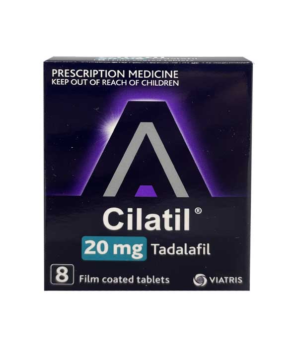 Cilatil 20mg tablets 8 pack