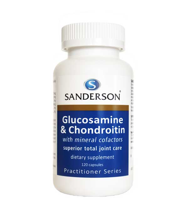 Sanderson Glucosamine & Chondroitin with mineral co-factors 120