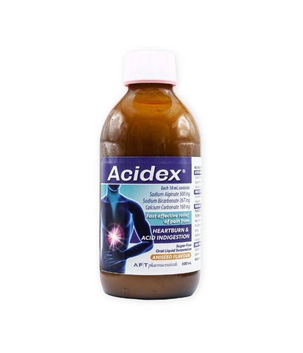 Acidex Heartburn and Indigestion Liquid 500ml