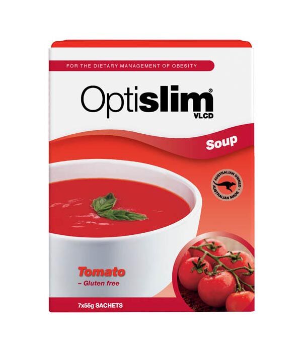 Optislim VLCD Creamy Tomato Soup 7x55g For Weight Loss