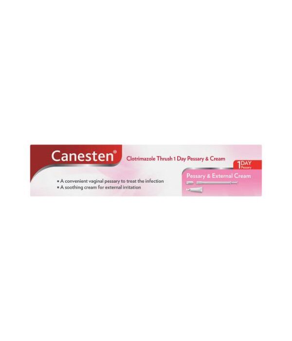 Canesten 1 Day Thrush Treatment Pessary External Cream (Pharm. Only Med) - Image 5