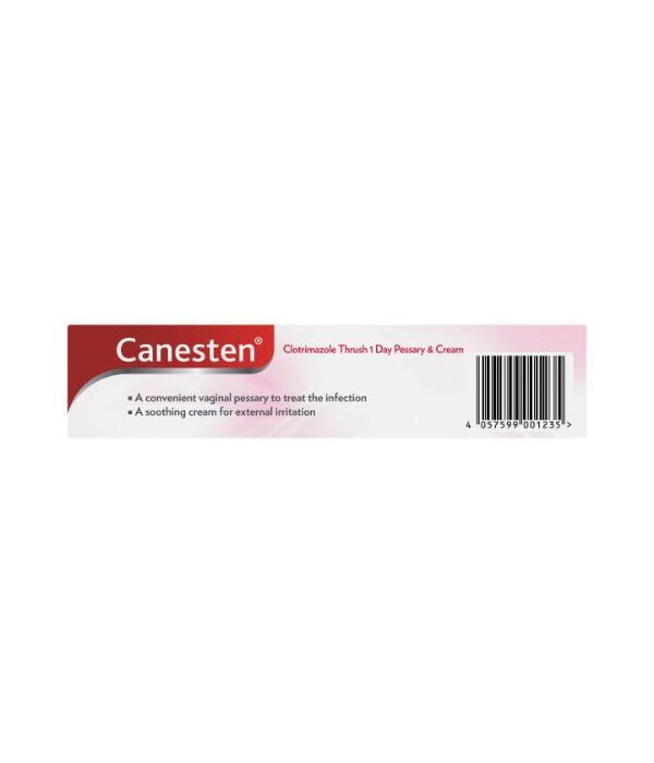 Canesten 1 Day Thrush Treatment Pessary External Cream (Pharm. Only Med) - Image 6