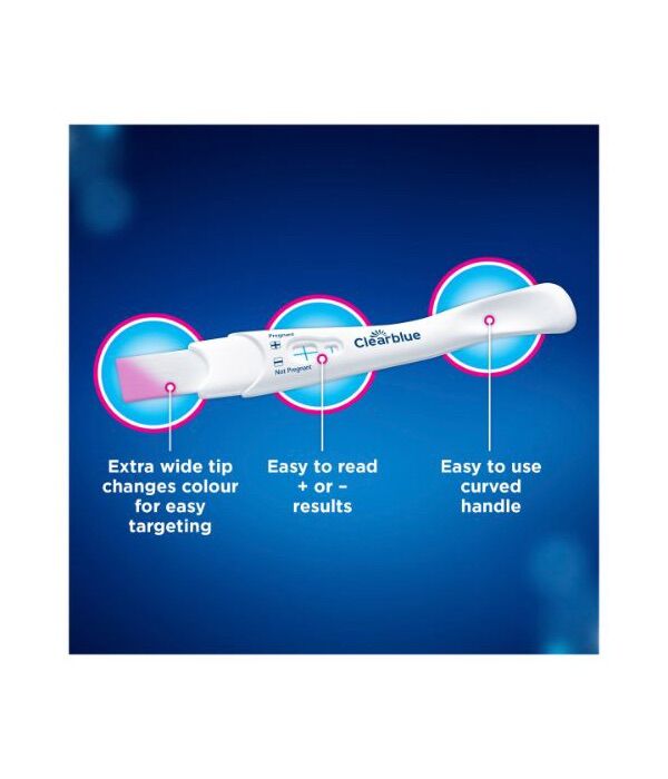 Clearblue Rapid Detection Pregnancy Test, As Fast As 1 Min 1 Test - Image 5