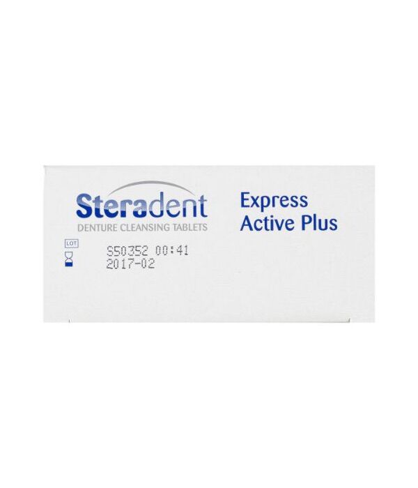 Steradent Active Plus Denture Cleansing Tablets 48 Pack - Image 6