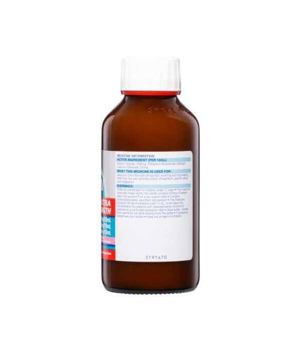 Gaviscon Extra Strength Liquid Heartburn Indigestion Aniseed 300mL - Image 3