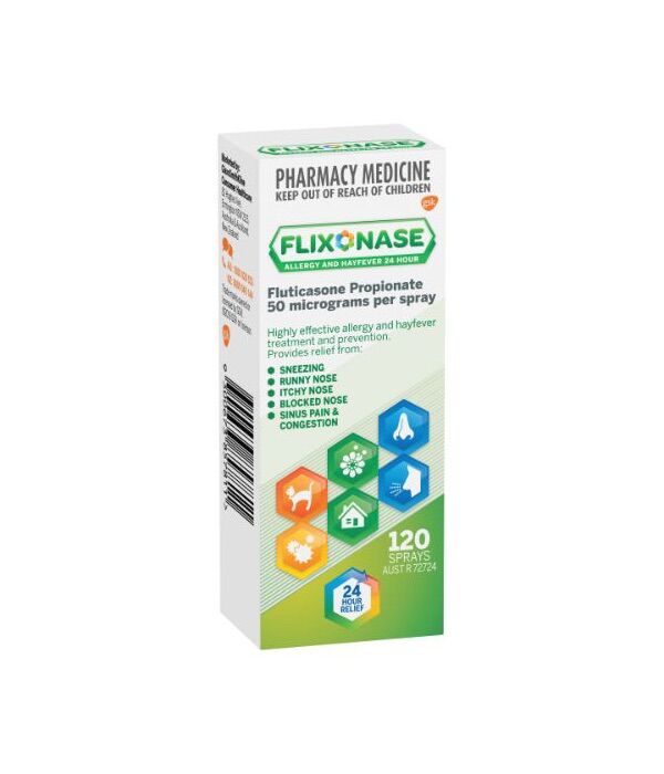 Flixonase Nasal Spray Allergy & Hayfever Relief, 120 doses