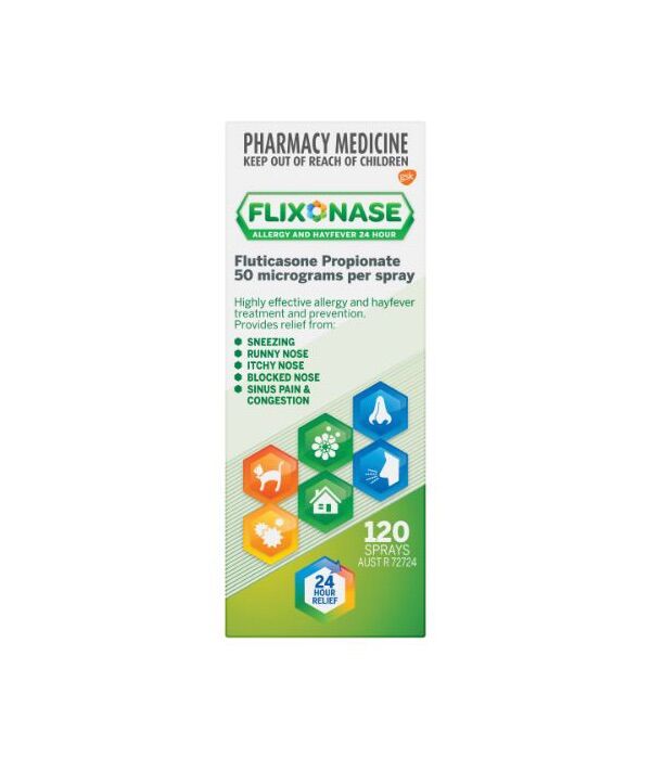 Flixonase Nasal Spray Allergy & Hayfever Relief, 120 doses - Image 2