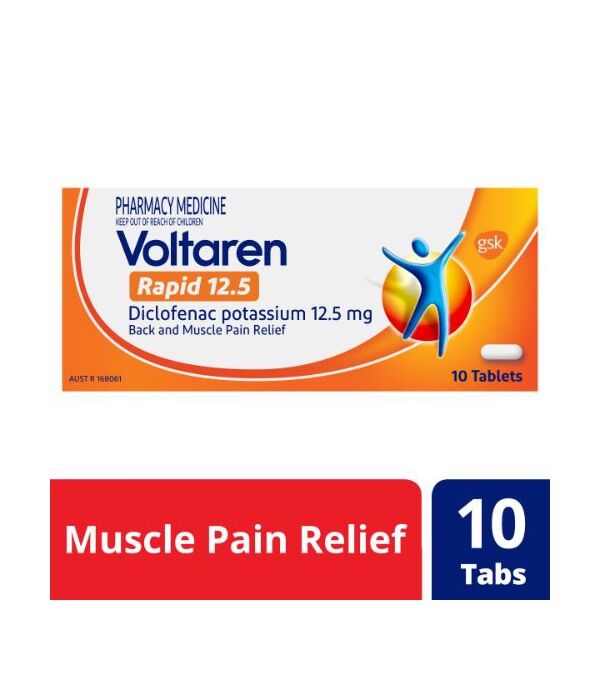 Voltaren Rapid 12.5mg 10 Tablets - Image 4