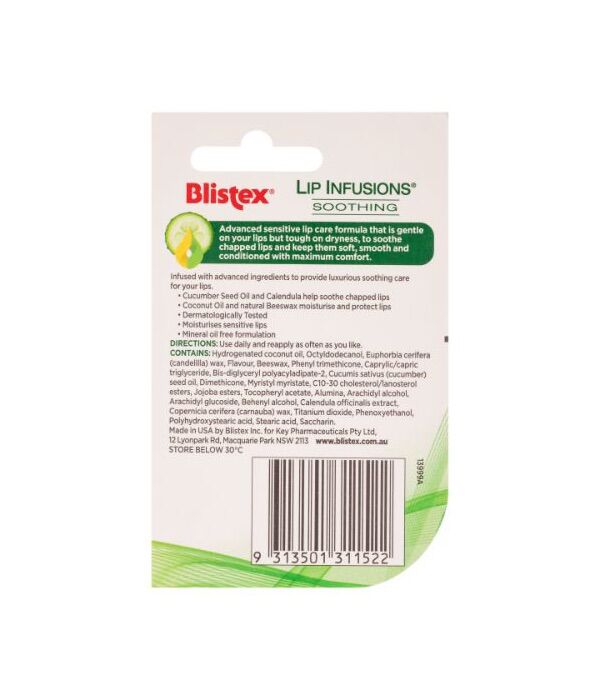 Blistex Lip Infusion Soothing 3.7g - Image 2