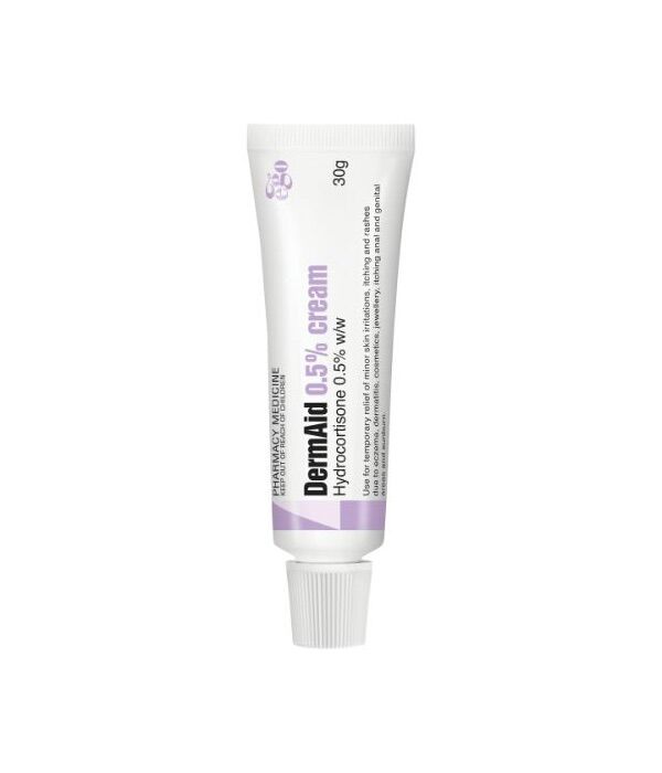 DermAid 0.5% Eczema Cream 30g - Image 2