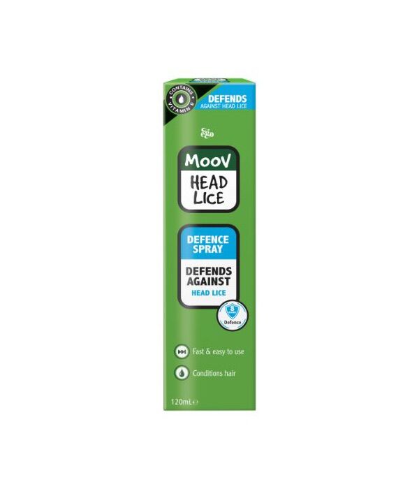 MOOV Head Lice Defence Spray 120ml
