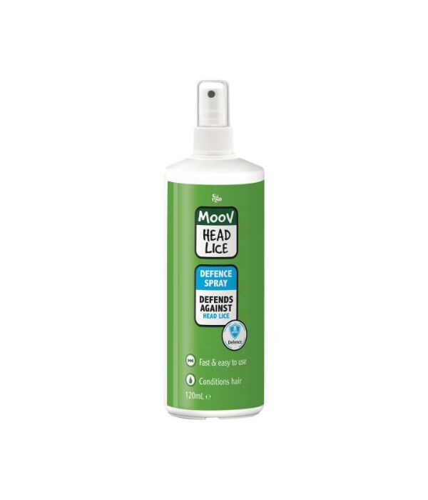 MOOV Head Lice Defence Spray 120ml - Image 2