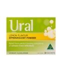 Ural Effervescent Powder, Lemon Flavour, 28 sachets - Image 2