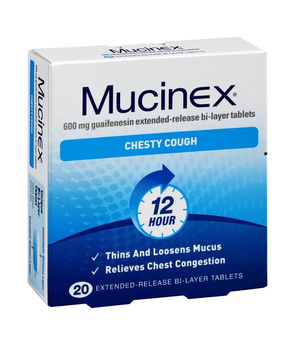 Mucinex Chesty Cough Tablets 20ea
