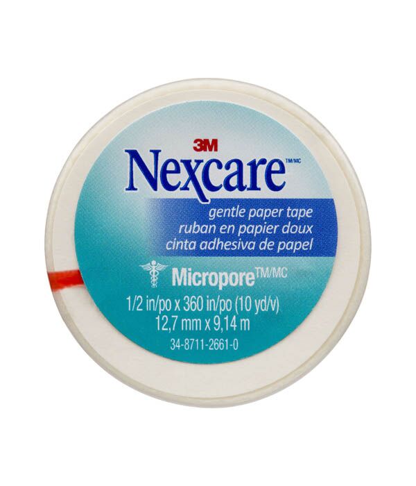Nexcare Gentle Paper Tape White 12.7Mm X 9.1M