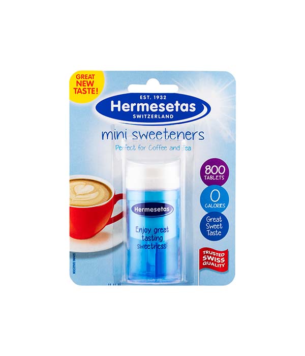 Hermesetas Mini Sweeteners 800 Tablets