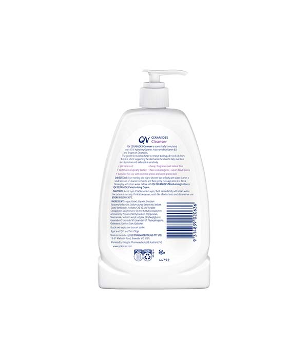 QV Ceramides Cleanser 350g - Image 2
