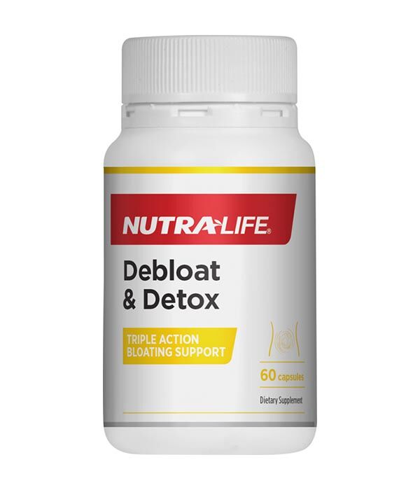 Nutra-Life Debloat & Detox 60 Capsules