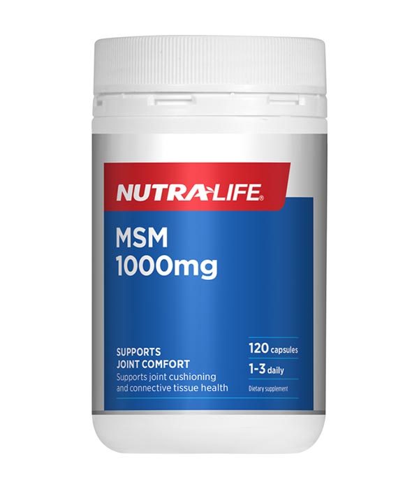 Nutra-Life MSM 1000mg 120 Capsules