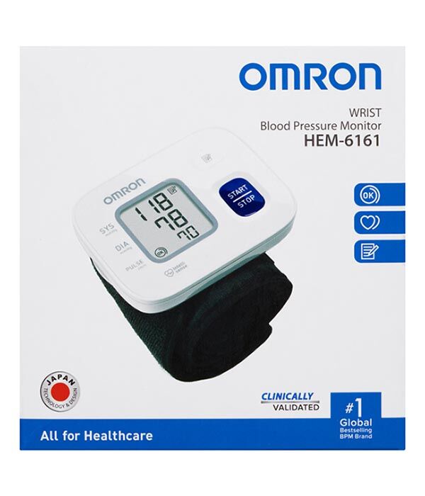 Omron HEM6161 Standard Wrist BP Monitor - Image 2