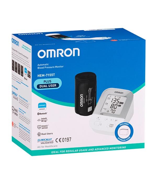 Omron HEM7155T Plus Dual User BP Monitor