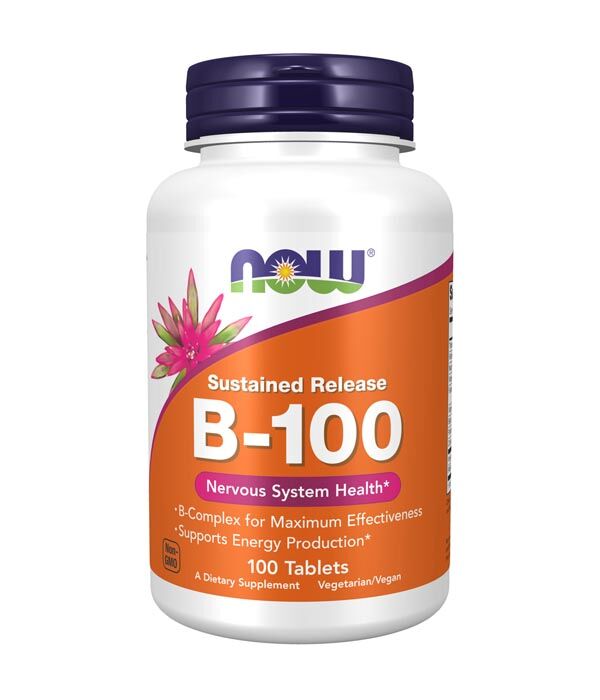 NOW Vitamin B-100 Sustained Release 100T