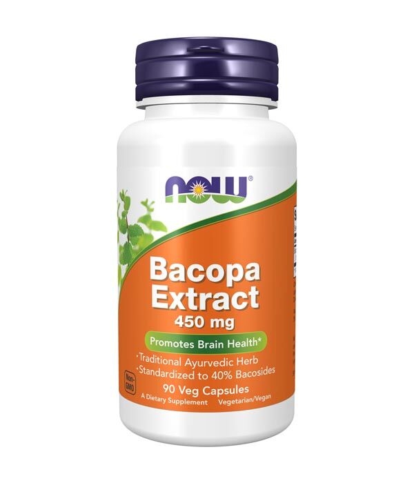 NOW Bacopa Extract, 450mg 90VC
