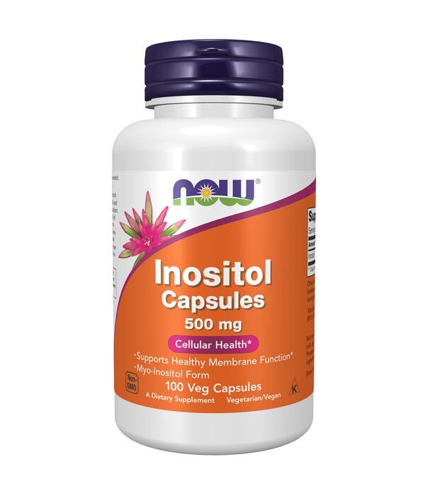 NOW Inositol 500mg 100VC