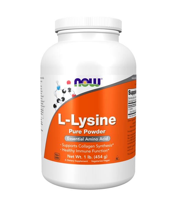 NOW L-Lysine Pure Powder 454g
