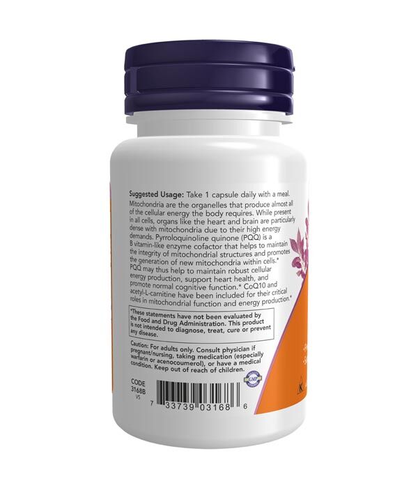 NOW PQQ Energy 30VC - Image 2