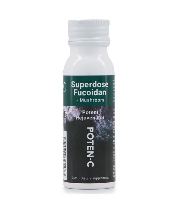 Poten-C Superdose Fucoidan + Mushroom 750mg 75ml