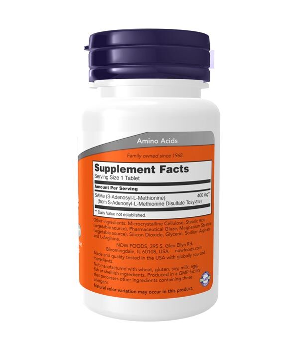 NOW SAMe 400mg 30T - Image 3
