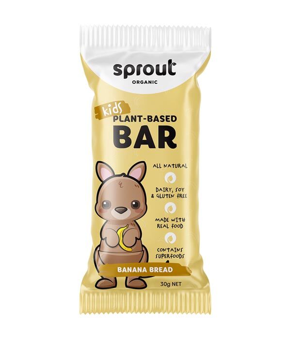 SPROUT KIDS BAR Banana Bread bar 4pk / 25g ea