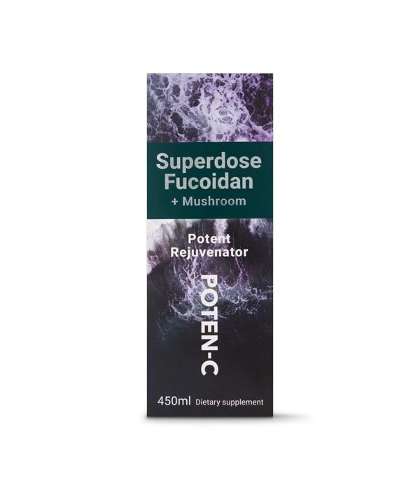 Poten-C Superdose Fucoidan + Mushroom 750mg 75ml - Image 2