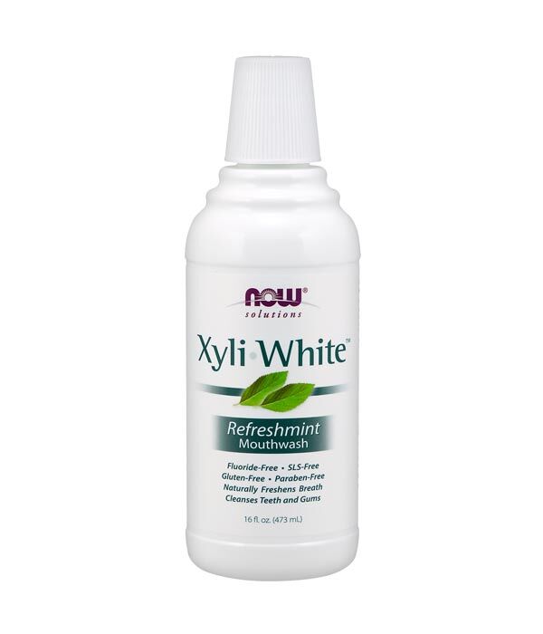 NOW XyliWhite Mouthwash, Refreshmint 473ml