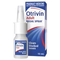 Otrivin Adult Nasal Spray, 10mL