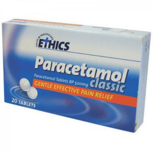 Paracetamol Ethics Paracetamol Classic 500mg Tablets, 20 pack