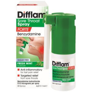 Difflam Forte Mouth & Throat Treatment Spray, 15mL