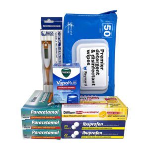 COVID Home Care Kit w Support Essentials