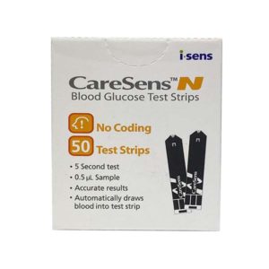 CareSens N Blood Glucose Test Strips for CareSens N Range of Meters