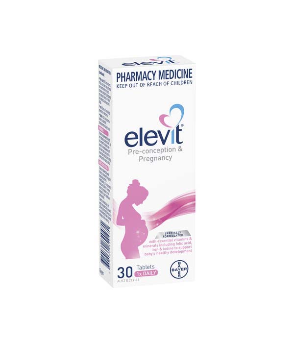 Elevit Preconception & Pregnancy Multivitamin Tablets 30 pack (30 days