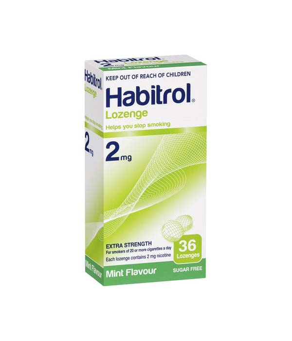 Habitrol Lozenge 1mg Regular Strength Mint 36 Lozenges ZOOM Pharmacy