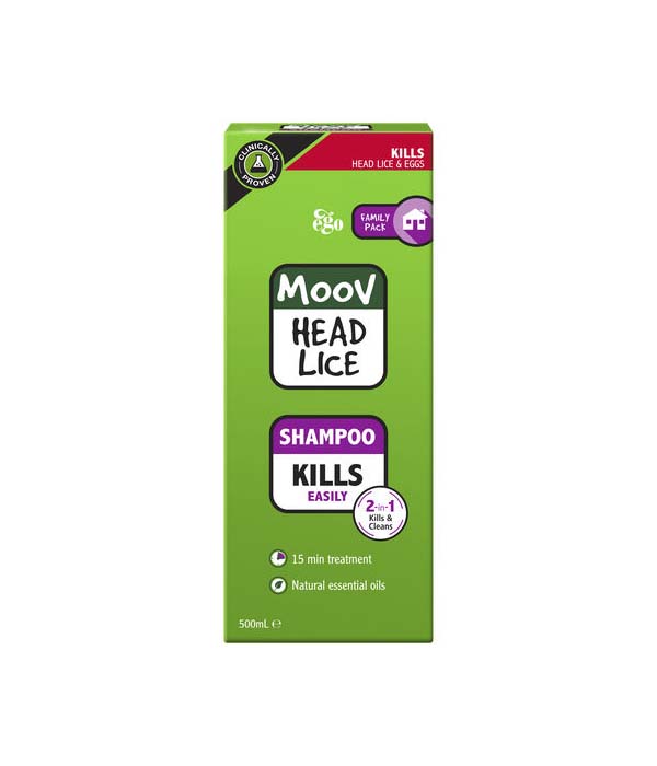 MOOV Head Lice Shampoo 500ml ZOOM Pharmacy