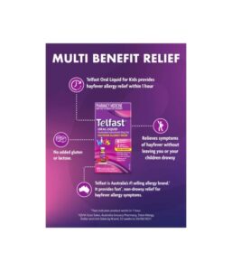 Telfast Oral Liquid 30mg / 5mL 60mL Zoom Pharmacy