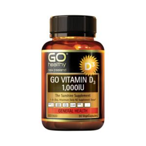 GO Vitamin D3 1,000 IU  90 vegecaps