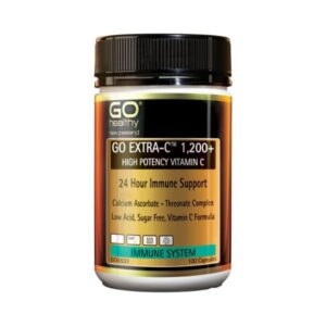 GO Extra-C 1200+ High Potency Vitamin C, 100 capsules