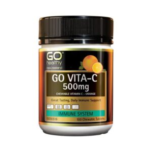 GO Vita-C 500mg Orange, 100 chewable tablets