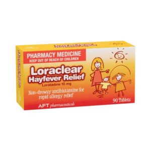 Loraclear Hayfever Relief (loratidine) Tablets, 90 pack
