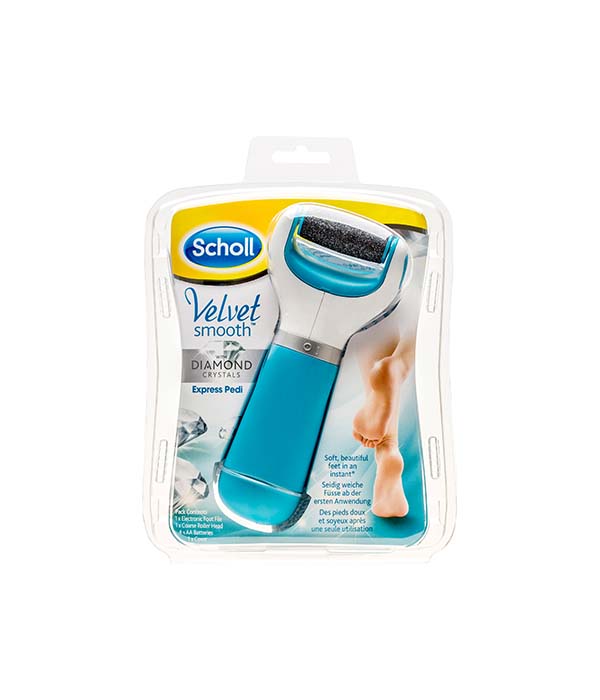  Dr. Scholl Velvet Smooth Diamond Electric Feet File with  Diamond Crystals 1 Item