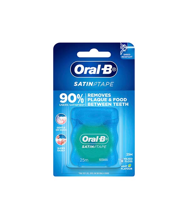 Oral-B Satin Tape Clean Floss, Mint 25m - ZOOM Pharmacy